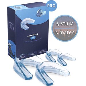 The Night Guard® Knarsbitje Pro - 4 stuks - Knarsbeugel - Anti Knars - Anti Knarsbitje - Nachtbeugel - Tanden Knars Bitje Voor Volwassenen en Kinderen