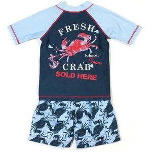 Cabana Life - Zwemveiligheid uv set Blue Crab | Maat 62cm
