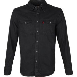 Levi's - Barstow Overhemd Zwart - Maat M - Regular-fit