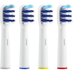 Oral-B - Trizone Opzetborstels - Ovaal - 4 Stuks