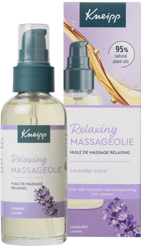 Kneipp - Relaxing - Massageolie - Met Etherische Lavendelolie - 100 ml