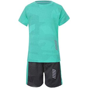 Sportset voor kinderen - T-shirt en shorts, sneldrogend, korte mouwen, joggingpak, voetbal, basketbal outfits
