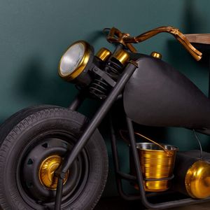 Industrieel wijnrek - Harley - Bijzettafel 175 cm