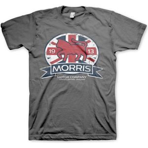 Morris Motor Co. England T-Shirt Dark-Grey-S