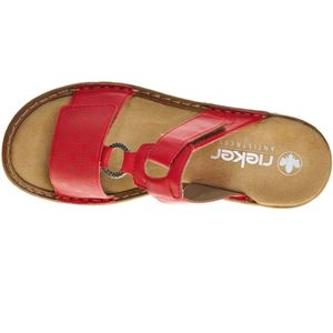 Rode Instapper Rieker maat 36
