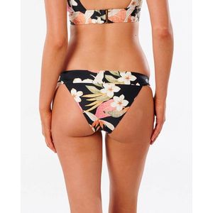 Bikinibroekje Rip Curl Women North Shore Mirage Cheeky Pant Black-Maat XL