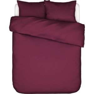 ESSENZA Guy Dekbedovertrek Cherry - Lits-jumeaux XL – 260x220 cm + 2 kussenslopen 60x70 cm