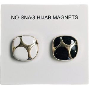 Fako Bijoux® - 2x Magnetische Broche - Hoofddoek Magneet - Sjaal - Hijab Accessoires - Abaya - 16mm - 2 Stuks - Turtle