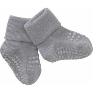 GoBabyGo antislip sokjes wol grey melange
