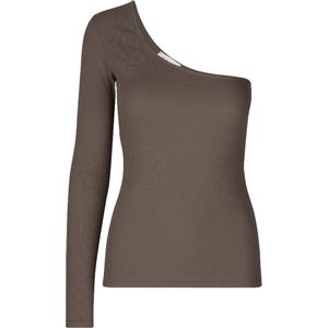 Bruine one shoulder top Igor - Modstrom