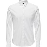 ONLY & SONS ONSMILES LS STRETCH SHIRT Heren Overhemd - Maat M