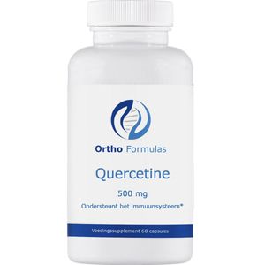 Quercetine - 500 mg - 60 capsules - di-hydraat - antioxidant - hooikoorts - allergie - antihistamine - pollen - vrij radicalen - vegan