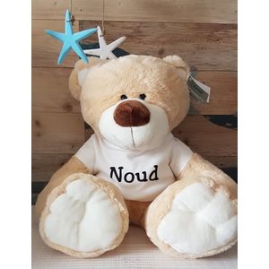 Teddybeer met naam- Funnies beer type Boris met naam - Knuffel met naam