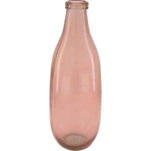 Dijk Natural Collections-Vaas gerecycled glas-Roze-15x40