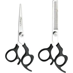 Haryali London Schaarset - 6,0 inch professionele kappersschaar voor kappers, kapperstextuurhaarknipschaar voor salon en thuis, voor mannen en vrouwen