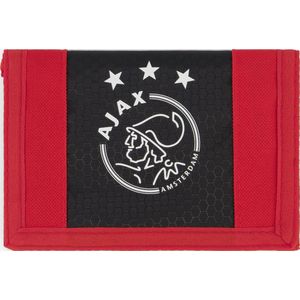 Ajax-portemonnee rood zwart XXX