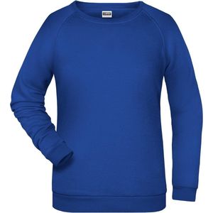 James And Nicholson Dames/dames Basic Sweatshirt (Donker Koninklijk)