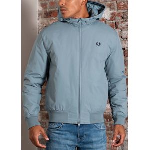 Fred Perry - Hooded Brentham Jacket - Tussenjas - Stockport Blue