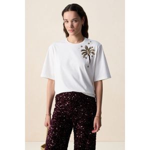 Sissy-Boy - Wit t-shirt met palmboom