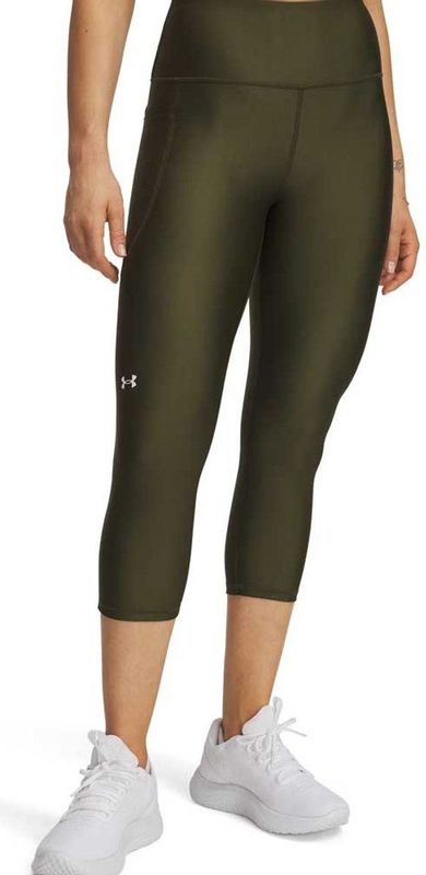 Under Armour - Tech Hi Capri - Leggings - Groen