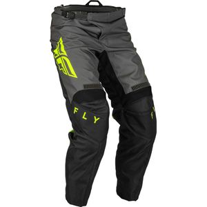 Fly Racing MX Pants F-16 Black Grey Hi-Vis 30 - Maat - Broek
