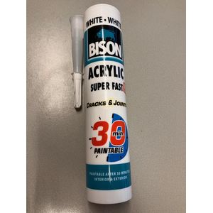 Bison Acrylaatkit 30 Minuten - Overschilderbaar - 300 ml