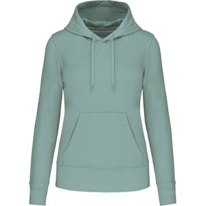 Kariban Ecologische damessweater met capuchon K4028 - Sage - XS