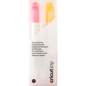 Cricut Joy Opaque Gelpennen - wit, roze, oranje - 1.0mm - 3 stuks