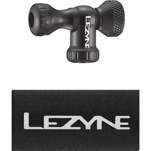 Lezyne - Control Drive - CO2-pompkop - Zwart - Aluminium