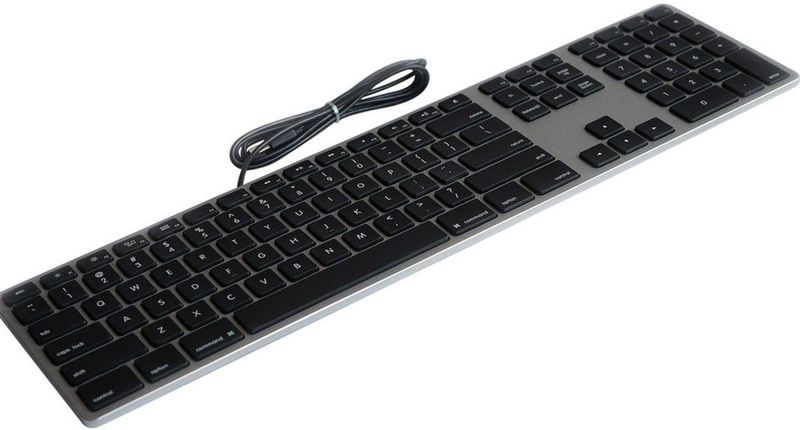 Bedraad toetsenbord met numeriek gedeelte (Spacegrijs)
