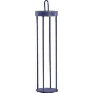 Light&living Tafellamp LED Ø13x50 cm ISALO kobalt blauw