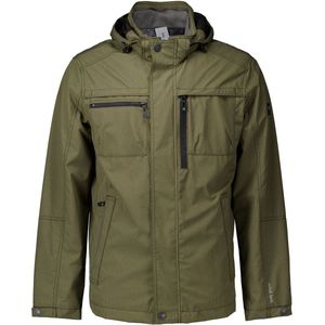 Gate One - Light Jacket - Groen - Heren - Gewatteerde Jas - Polyester