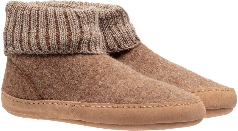 Pantoffel Bergstein Kids Bergstein Cozy Lux Brown-Schoenmaat 22