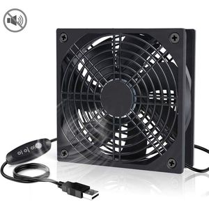 AmtSee USB Koeler - 92mm - 3 Verstelbare Snelheden - 5V
