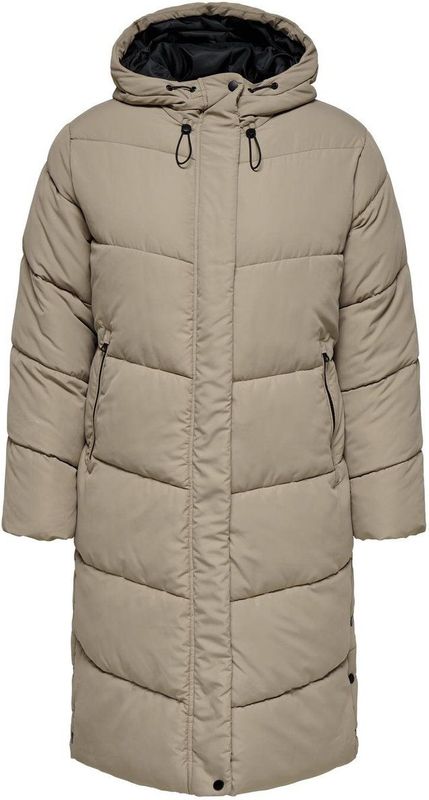 Carmaggi - Puffer Jacket - Lange Mouwen - Met Capuchon - Winterjas
