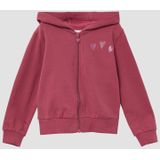 Sweatshirt Jas - Knus Sweatvest - Met Glitterprint - Voor Kinderen