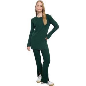 Trendyol Tweedelige Set Van Gebreide Nertsensplit Twoaw24Au00101