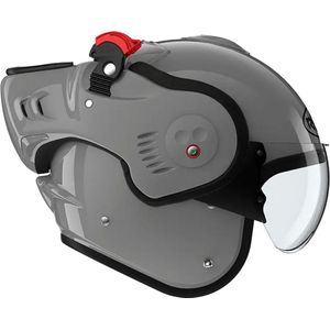 Roof Boxer Alpha Smokey Grey - Systeemhelm - Maat XL - Boxer helm - Motorhelm - ECE 22-06 gekeurd