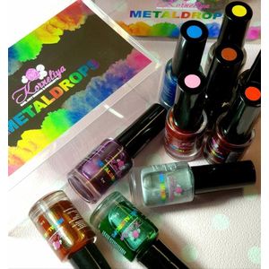 Korneliya Set met 10 kleuren METALLDROPS