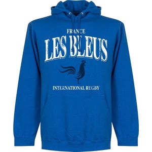 Frankrijk Les Bleus Rugby Hoodie - Blauw - XXL