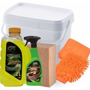 Auto Shampoo Set 2.5 Liter! - Voor Stralende Auto's - Auto reinigingsset - Voertuig poetspakket - Auto detailing set