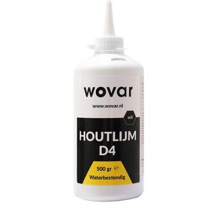 Wovar - Houtlijm D4 - Waterbestendig - Flacon 500 ml
