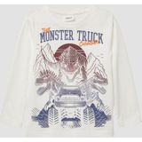 T-shirt - Lange Mouwen - Jersey Top - Dinosaurussen - Normale Pasvorm
