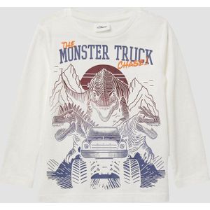T-shirt - Lange Mouwen - Jersey Top - Dinosaurussen - Normale Pasvorm