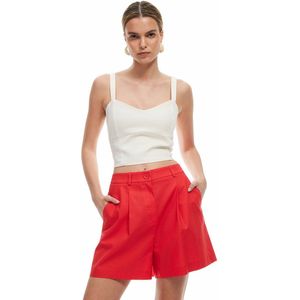 Shortslengte (halverwege de kuit) Normale taille Shorts
