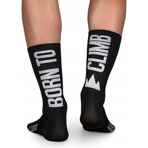 Luxa Born To Climb Fietssokken Zwart - Maat S