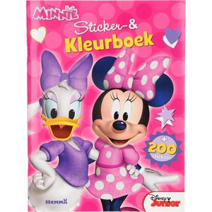 Disney's Minnie Mouse Sticker- en Kleurboek