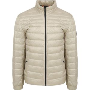 BOSS - Oden Jas Lichtbeige - Heren - Maat 52 - Regular-fit