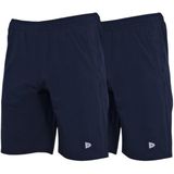 Donnay - Graig - Korte Sportbroek - Navy - 2-Pack