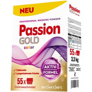 Passion Gold-Professional Waspoeder Gekleurde 3.3 kg-55 Wasbeurten
